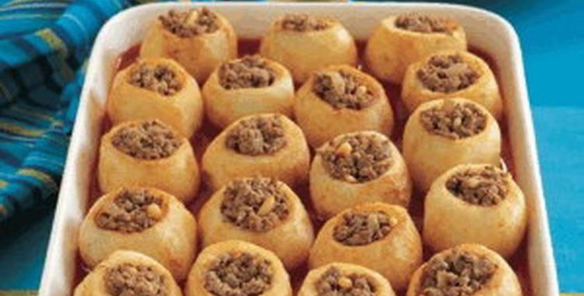 طريقة عمل البطاطس المحشية