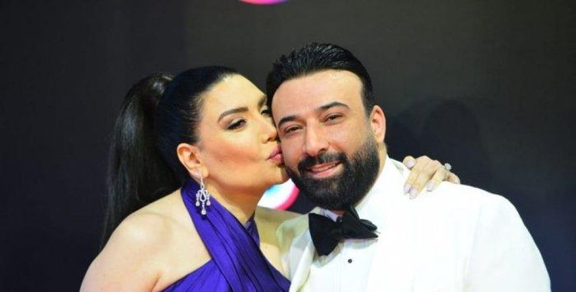 عبير صبري وزوجها