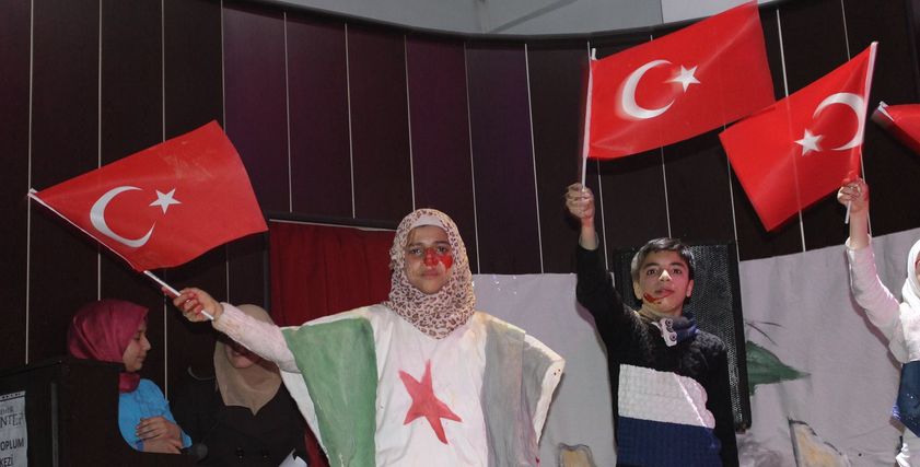 أطفال لاجؤون في تركيا