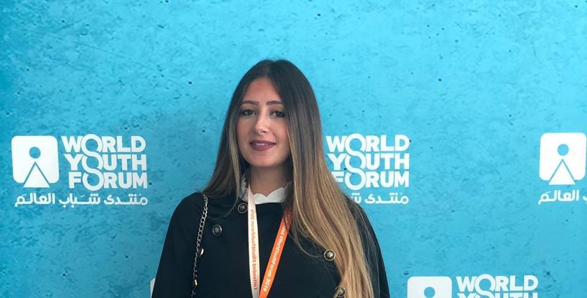 أمنية عبدالكريم في منتدى شباب العالم