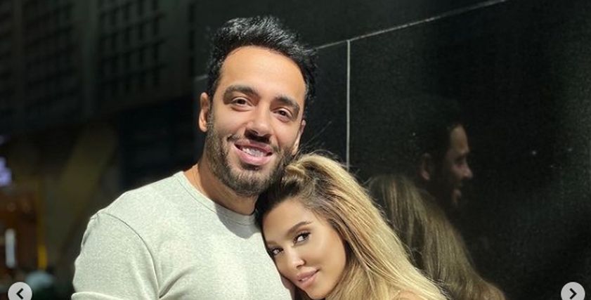 رامي جمال وزوجته