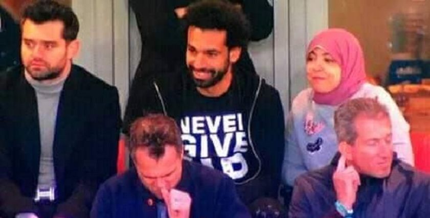 محمد صلاح وزوجته - أرشيفية