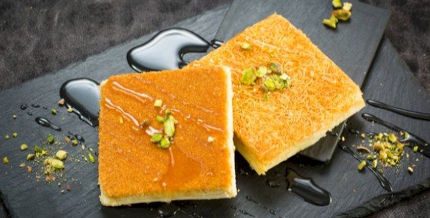 طريقة عمل شربات الكنافة نجلاء الشرشابي
