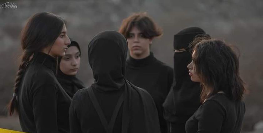 جلسة تصوير محاربة التحرش