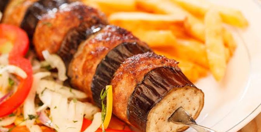 طبق كباب الباذنجان