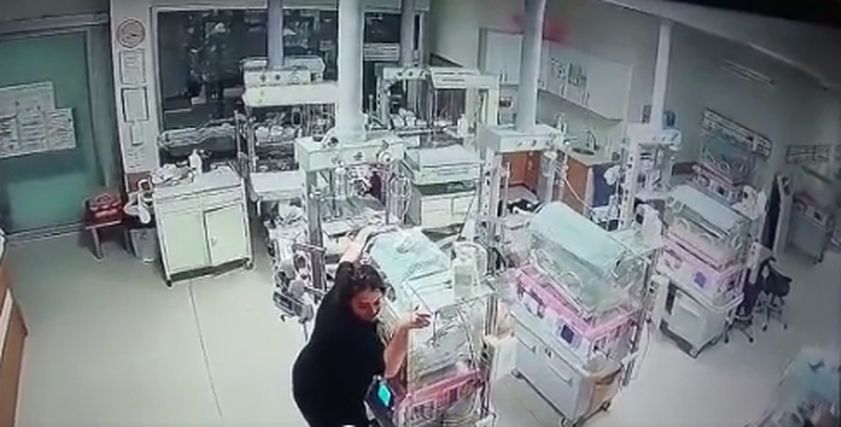 الممرضة وقت الزلزال