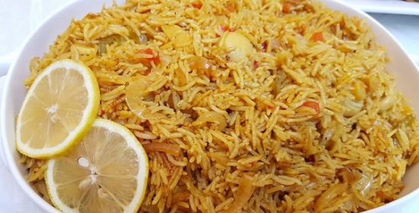 طريقة عمل أرز الصيادية