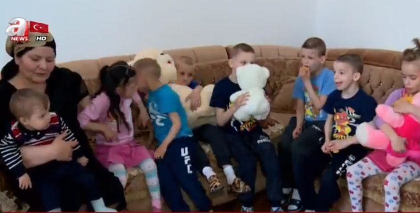 مدينة شاخبولاتوفا مع الأطفال