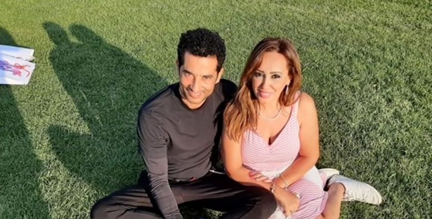 عمرو سعد وزوجته