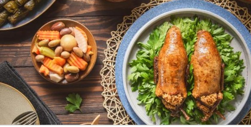 طريقة عمل الحمام بالأرز