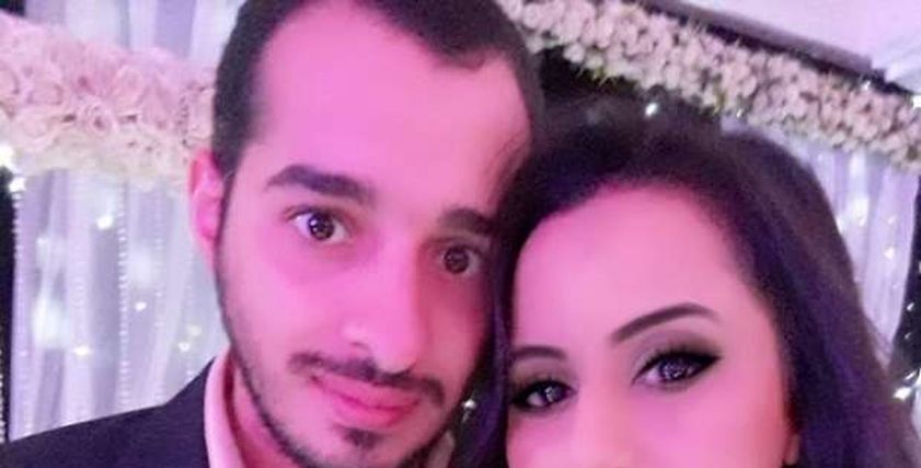 التونسية هيفاء طاهر وزوجها إبراهيم