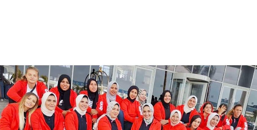 فريق الهوكي للفتيات بالشرقية
