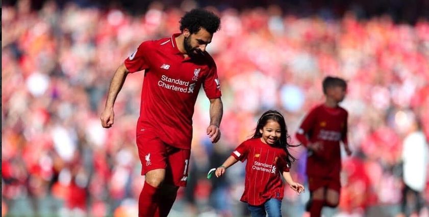 محمد صلاح ومكة ابنته