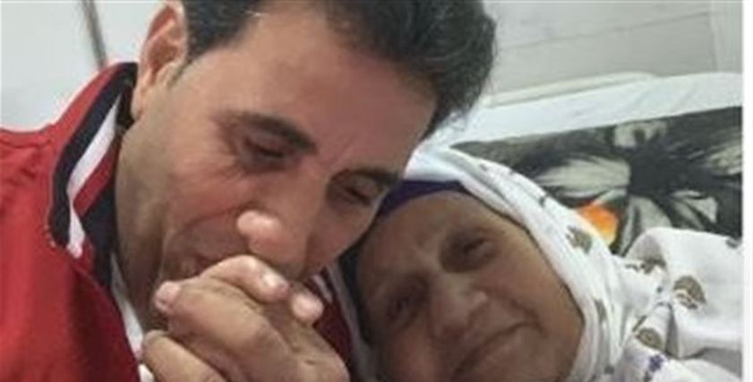 أحمد شيبة ووالدته