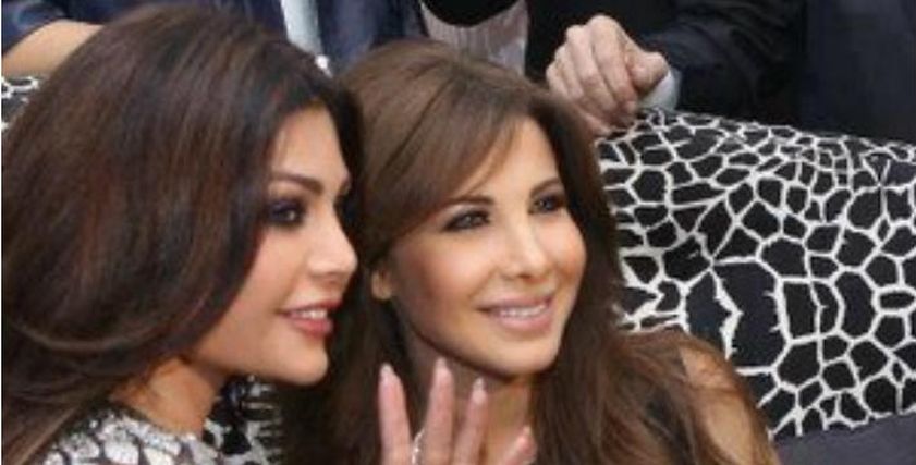 نانسي عجرم وهيفاء وهبي
