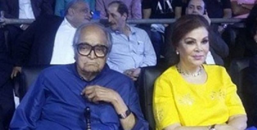 صفاء أبو السعود وزوجها صالح كامل