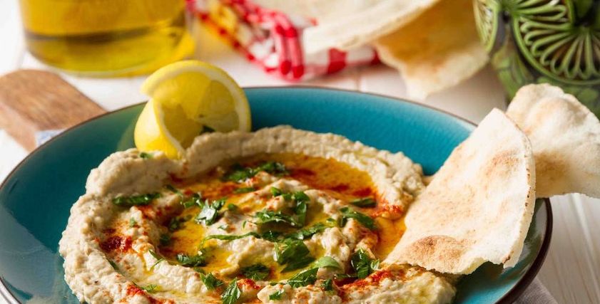 طريقة عمل بابا غنوج بالطحينة