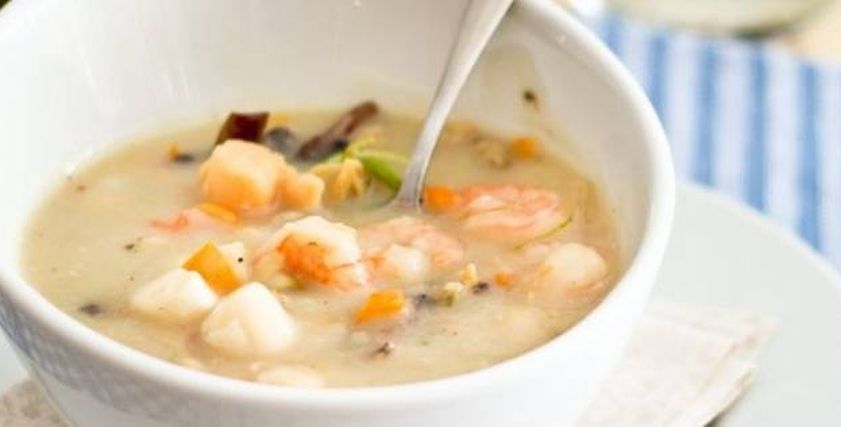 طريقة عمل شوربة سي فود