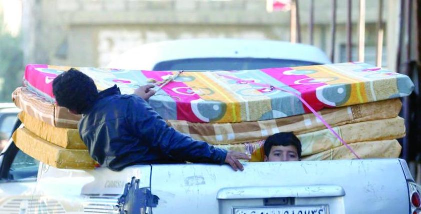 السيارات المأوى الجديد للفلسطينيين