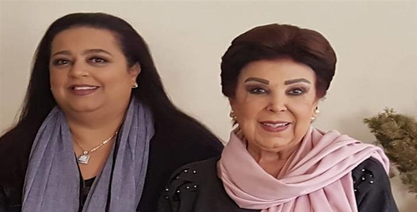 رجاء الجداوي وابنتها أميرة