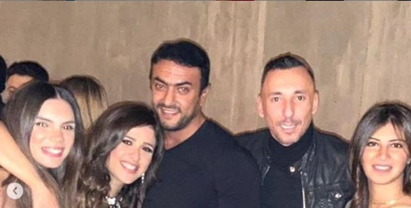 ياسمين عبد العزيز من حفل عيد ميلادها