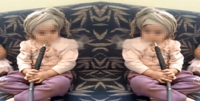 صورة من مقطع الفيديو