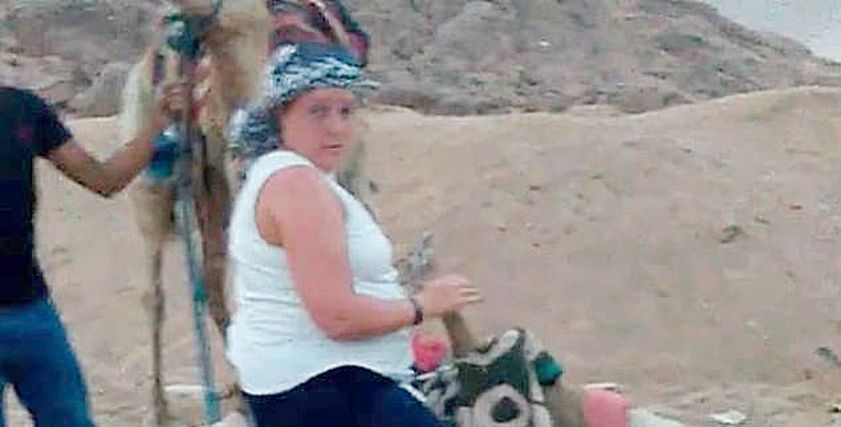 السيدة البريطانية المدعية