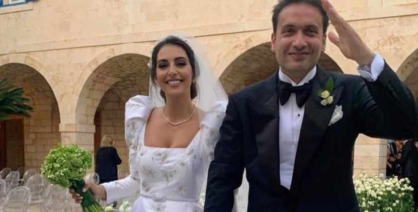 فاليري أبو شقرا وزوجها زياد عمار