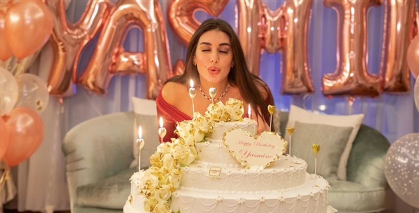 الفنانة ياسمين صبري وأحمد أبو هشيمة