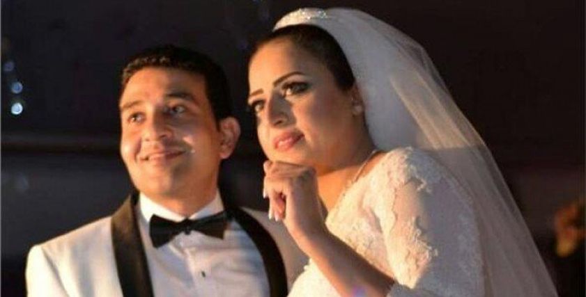 باسم فكري وأرملته
