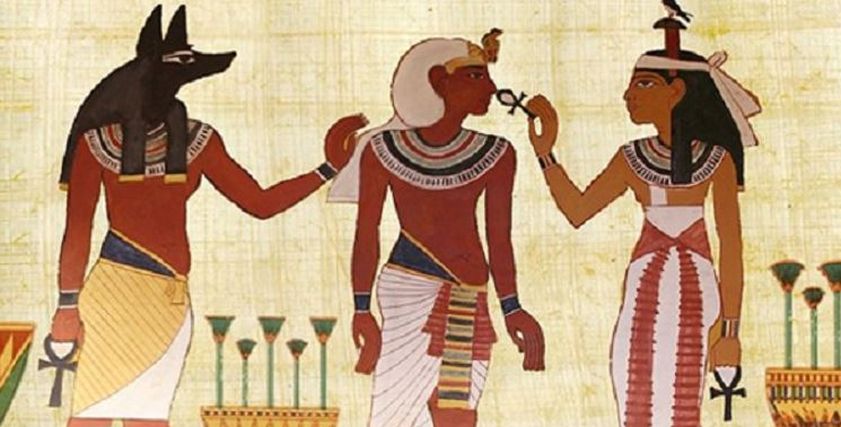 ملابس رجال الفراعنة