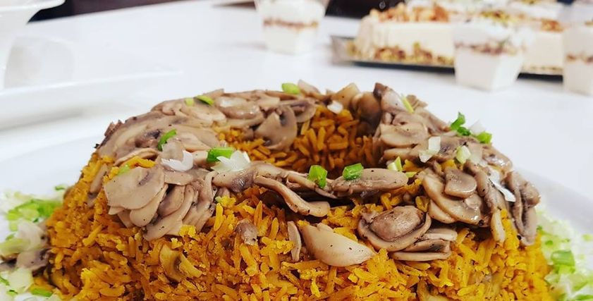 الأرز البني