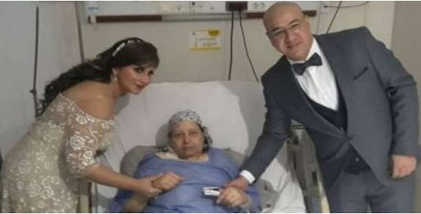 إكليل العروسين في مستشفى ناصر العام