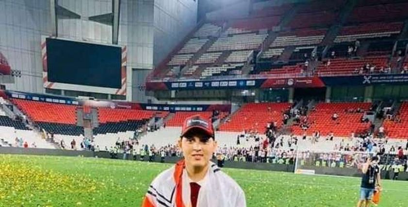  لاعب الزمالك الناشئ سعد محمد