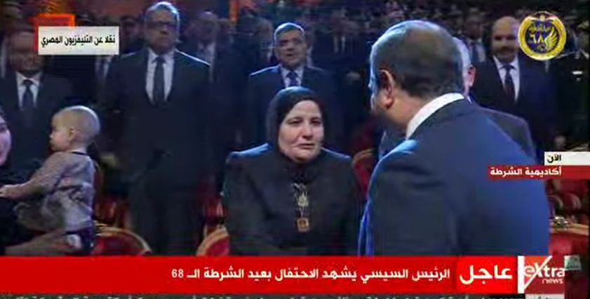 زوجه الشهيد عميد وائل طاحون
