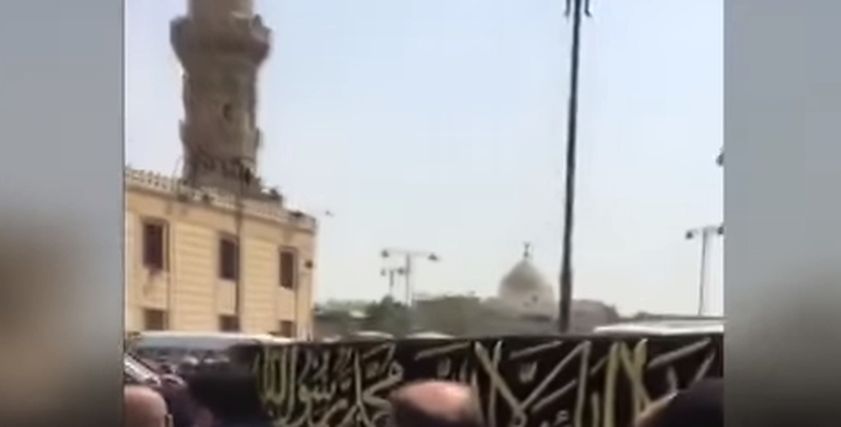 صورة من الجنازة