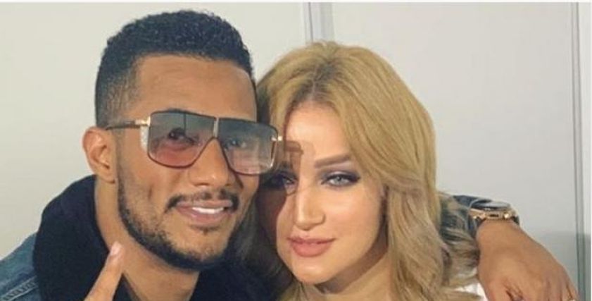 محمد رمضان وزوجته