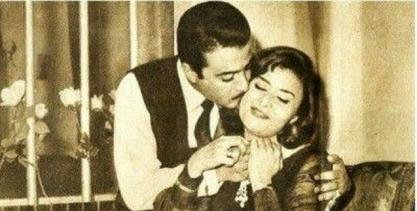 يوسف شعبان وليلى طاهر
