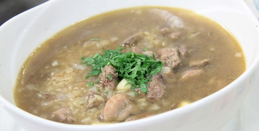شوربة كبد وقوانص