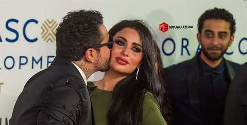 أحمد الفيشاوي وزوجته