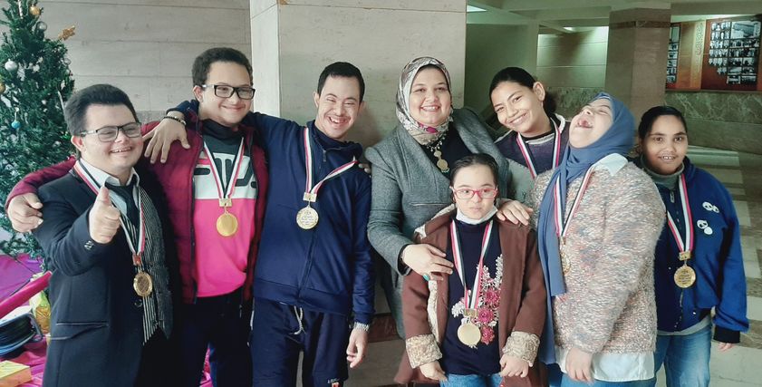 سارة والأطفال من ذوي الهمم