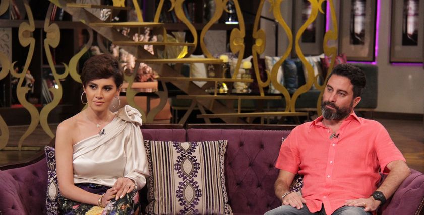ياسمين رئيس وزوجها هادي الباجوري