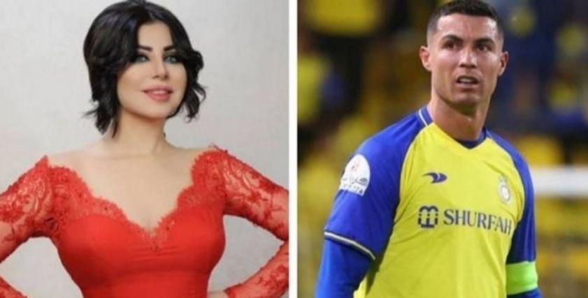 المذيعة حليمة بولند وكريستيانو رونالدو