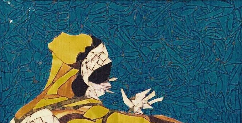 إحدى لوحات نوران مجدي