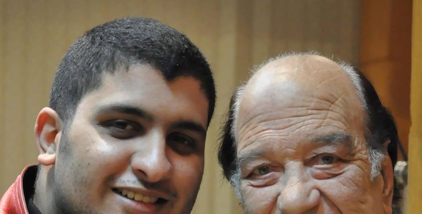 حسن حسني وحفيده حسن