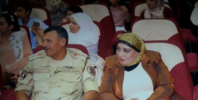سامية زين العابدين وزوجها