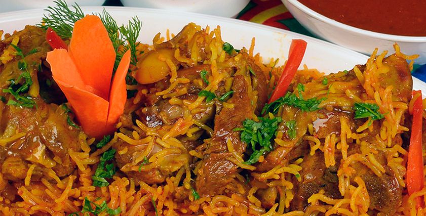 طريقة عمل كبسة اللحم بالأرز البسمتي