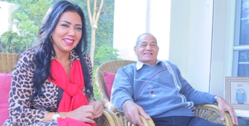 رانيا يوسف ووالدها