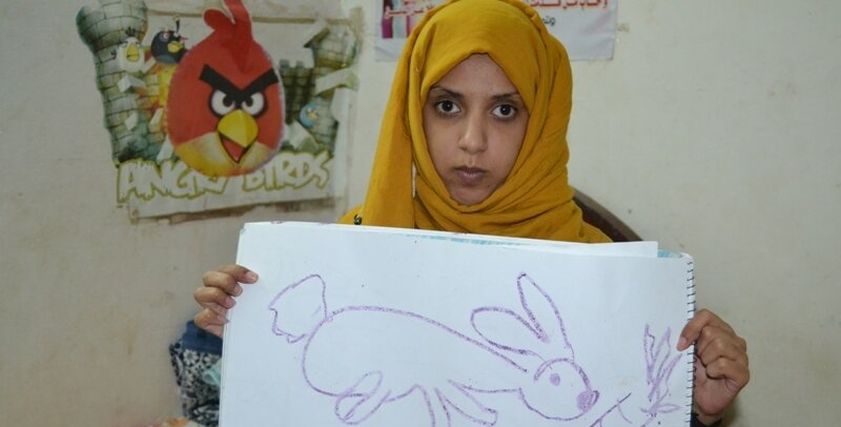 سهام فتاة كفيفة من الأقصر