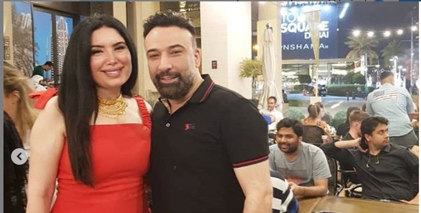 صور| عبير صبري تحتفل بذكرى زواجها الأول :